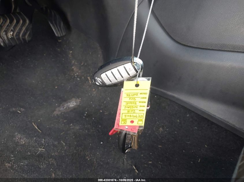 2018 Nissan Rogue Sv VIN: 5N1AT2MT0JC791802 Lot: 43381674