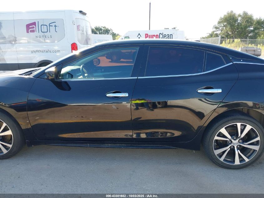 2016 Nissan Maxima 3.5 S VIN: 1N4AA6APXGC421867 Lot: 43381682