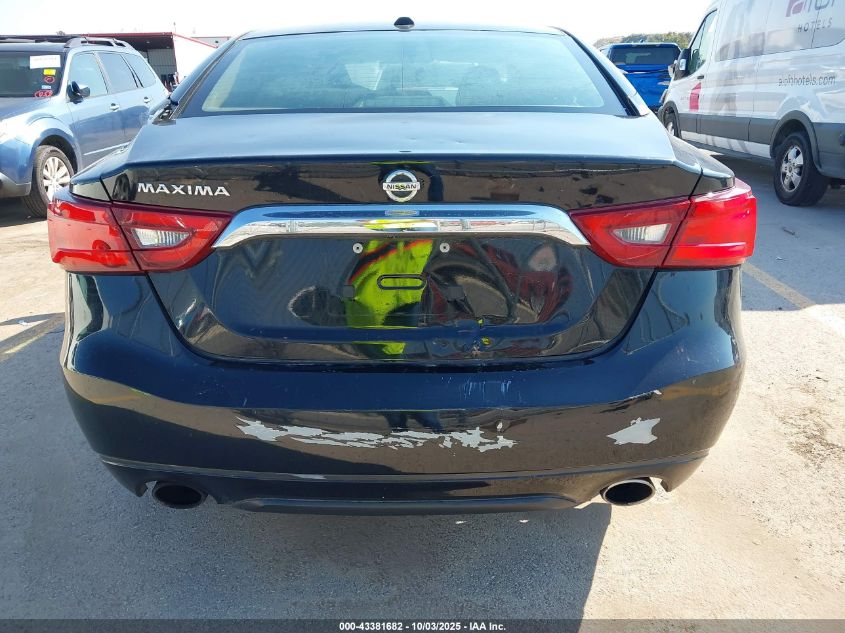 2016 Nissan Maxima 3.5 S VIN: 1N4AA6APXGC421867 Lot: 43381682