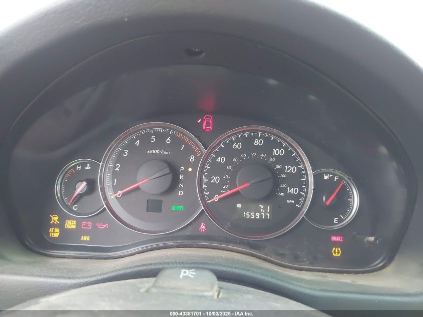 2009 Subaru Outback 2.5I VIN: 4S4BP61C297330657 Lot: 43381701