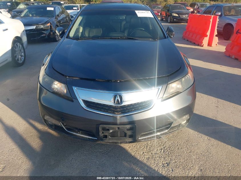 2012 Acura Tl 3.5 VIN: 19UUA8F21CA002622 Lot: 43381723