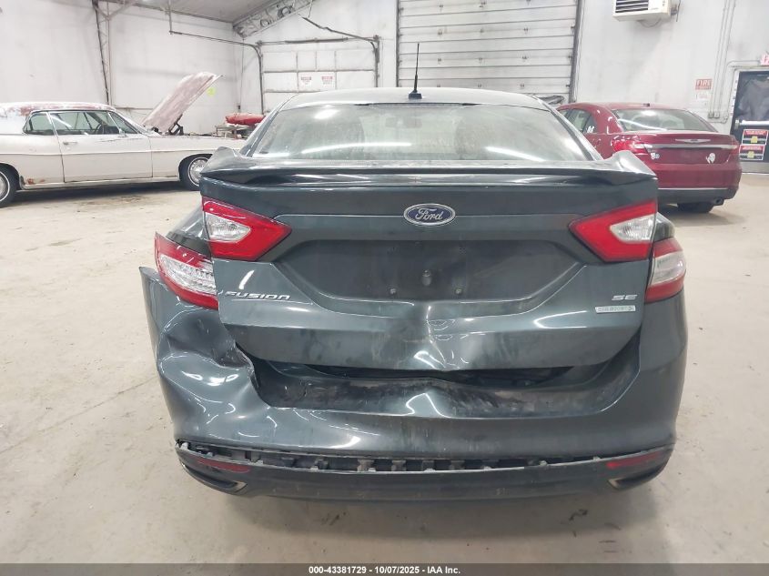 2015 Ford Fusion Se VIN: 3FA6P0H9XFR179641 Lot: 43381729