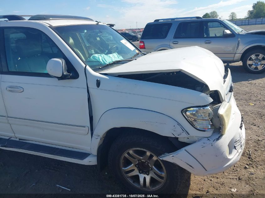2003 Toyota Sequoia Limited V8 VIN: 5TDZT38A03S202707 Lot: 43381735
