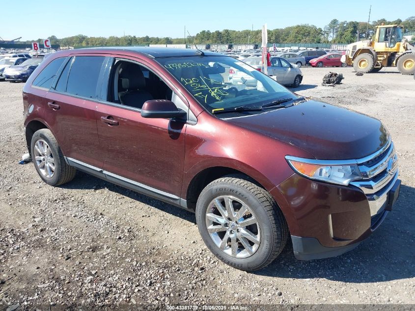 2012 Ford Edge Sel VIN: 2FMDK4JC7CBA85851 Lot: 43381739