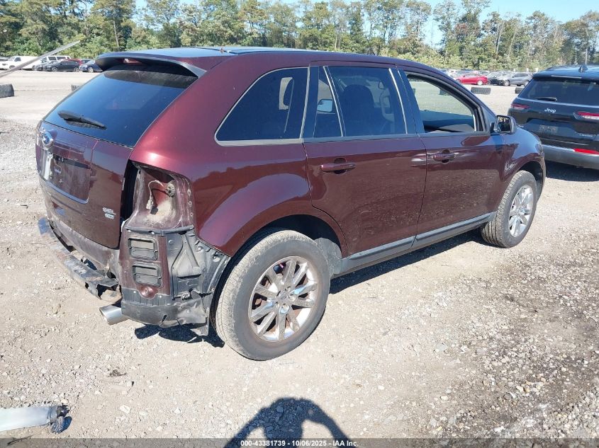 2012 Ford Edge Sel VIN: 2FMDK4JC7CBA85851 Lot: 43381739