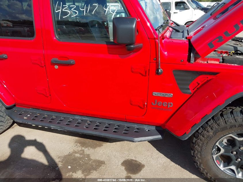 2020 Jeep Wrangler Unlimited Rubicon Recon 4X4 VIN: 1C4HJXFN4LW339289 Lot: 43381744