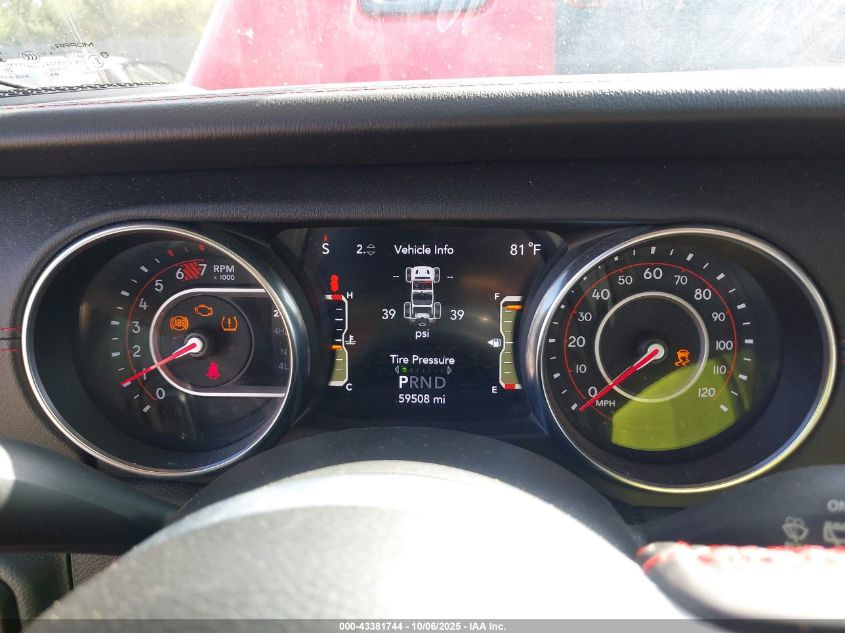 2020 Jeep Wrangler Unlimited Rubicon Recon 4X4 VIN: 1C4HJXFN4LW339289 Lot: 43381744