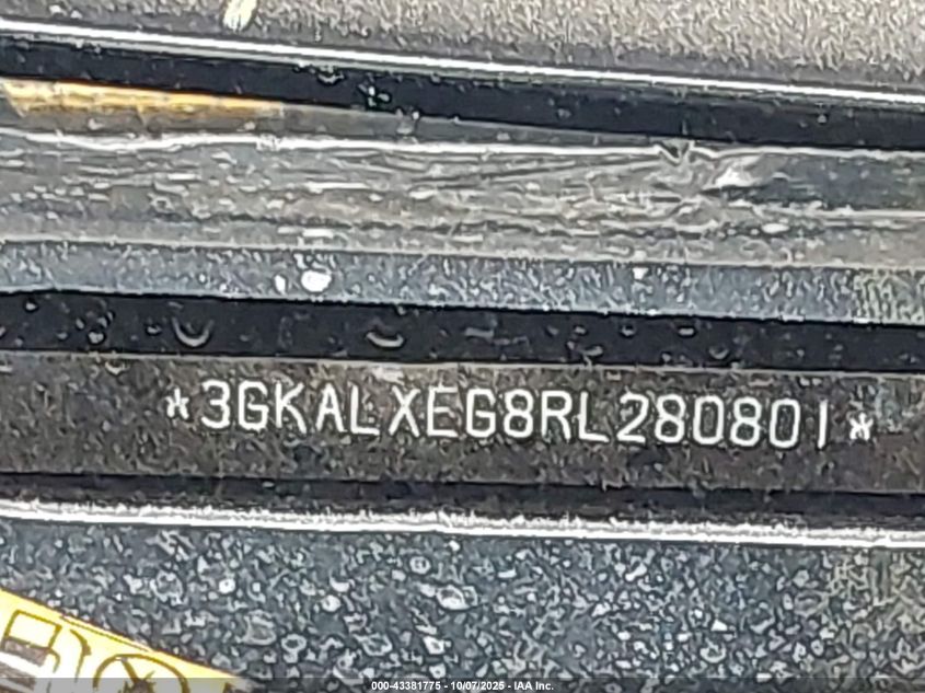 2024 GMC Terrain Awd Denali VIN: 3GKALXEG8RL280801 Lot: 43381775