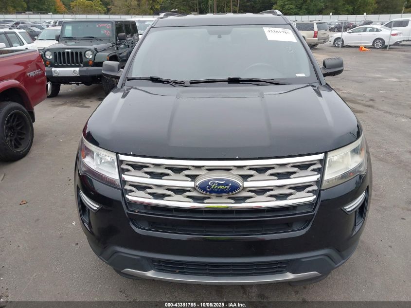 2018 Ford Explorer Xlt VIN: 1FM5K7D83JGB59950 Lot: 43381785