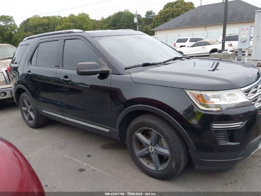 2018 Ford Explorer Xlt VIN: 1FM5K7D83JGB59950 Lot: 43381785