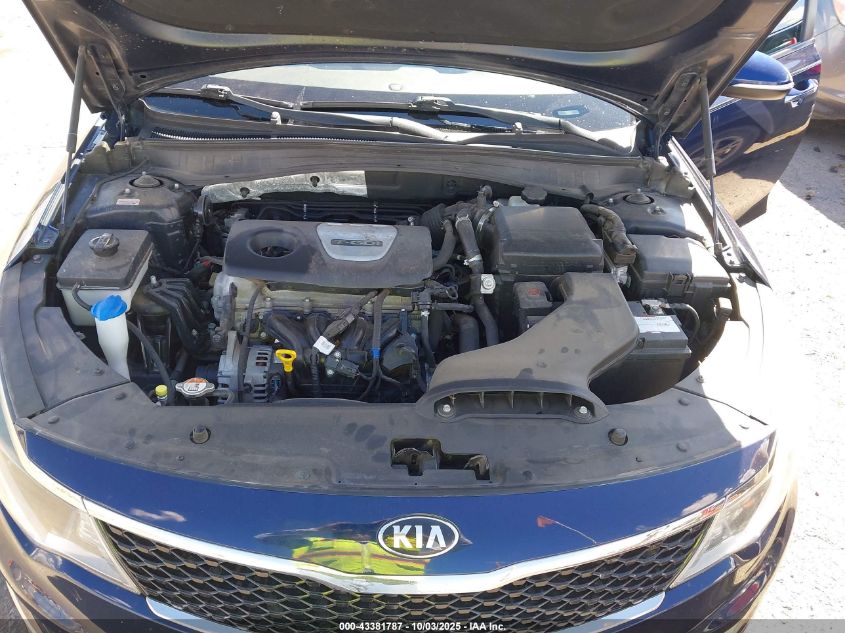2016 Kia Optima Lx Turbo VIN: 5XXGT4L16GG095867 Lot: 43381787