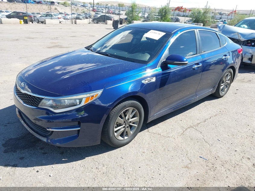 Vin: 5xxgt4l16gg095867, lot: 43876536, kia optima lx turbo 20162