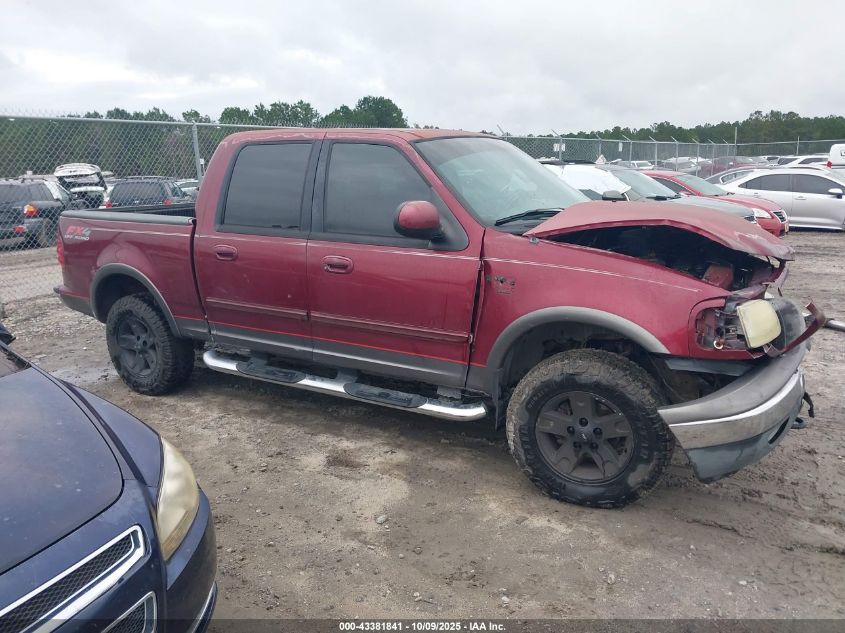 2003 Ford F-150 Lariat/Xlt VIN: 1FTRW08L83KC12450 Lot: 43381841