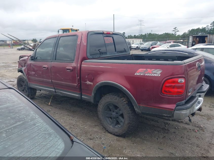 2003 Ford F-150 Lariat/Xlt VIN: 1FTRW08L83KC12450 Lot: 43381841