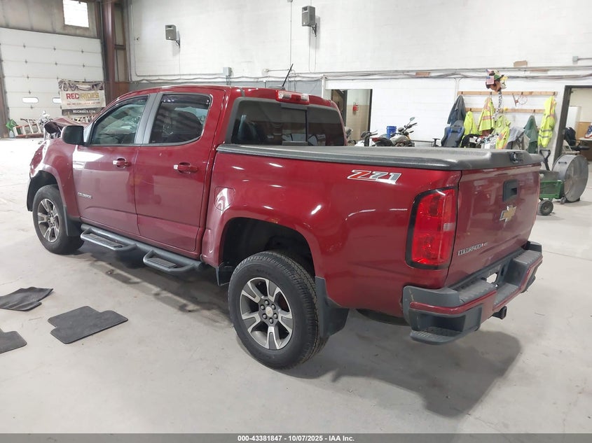 VIN 1GCGTDEN4H1269593 2017 CHEVROLET COLORADO Z71