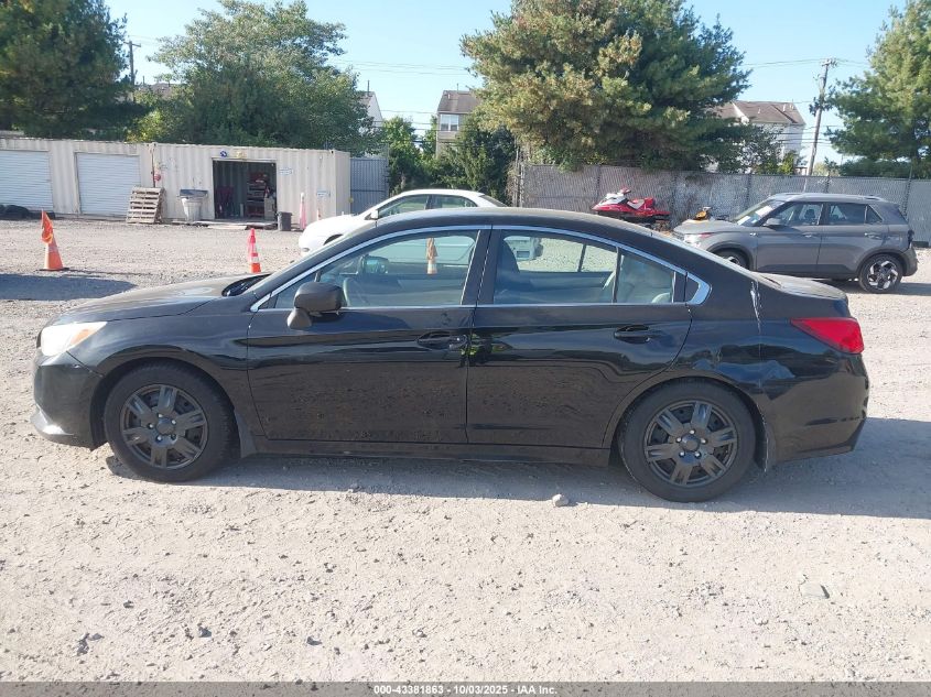 2015 Subaru Legacy 2.5I VIN: 4S3BNAA65F3002644 Lot: 43381863