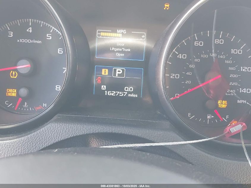 2015 Subaru Legacy 2.5I VIN: 4S3BNAA65F3002644 Lot: 43381863