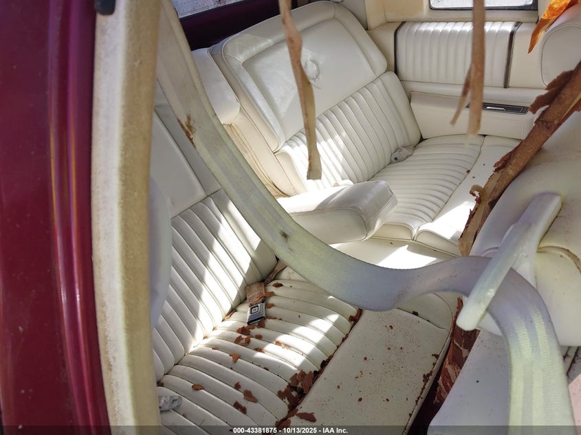 1986 Cadillac Deville Fleetwood VIN: 1G6CD4787G4245050 Lot: 43381875