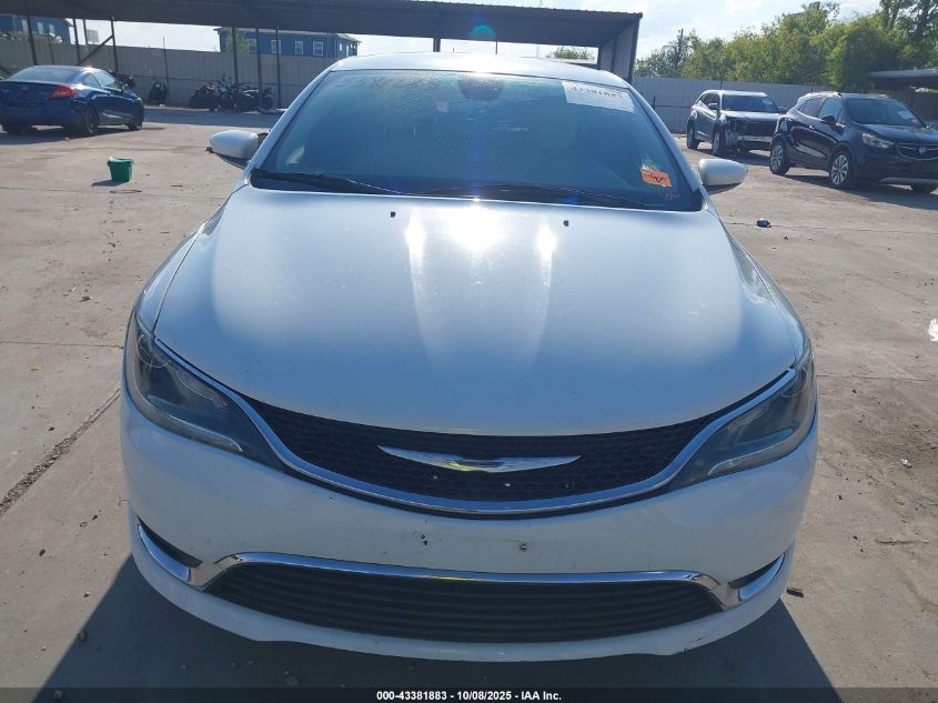 2015 Chrysler 200 Limited VIN: 1C3CCCAB7FN526518 Lot: 43381883