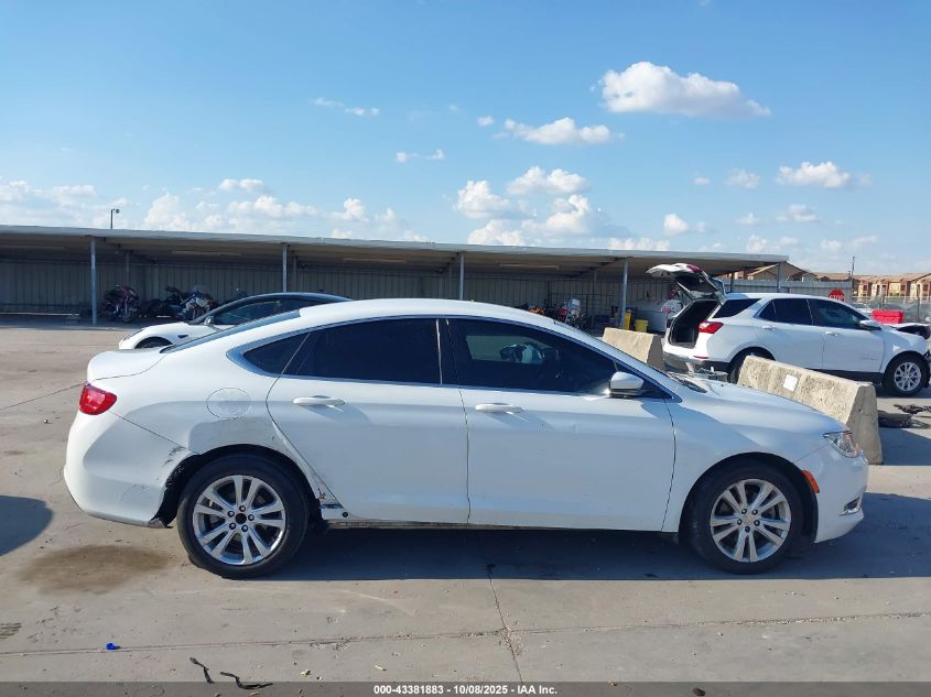 2015 Chrysler 200 Limited VIN: 1C3CCCAB7FN526518 Lot: 43381883