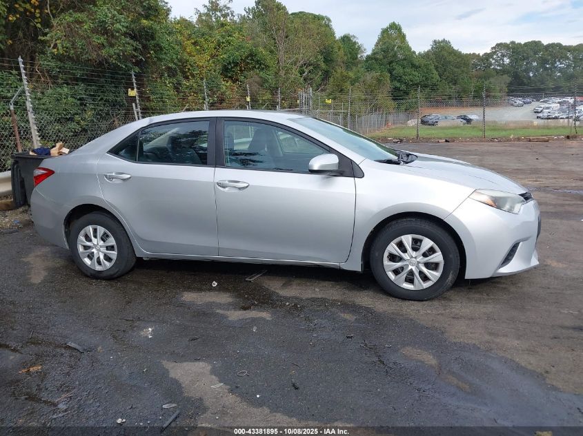 2014 Toyota Corolla L VIN: 2T1BURHE0EC008159 Lot: 43381895