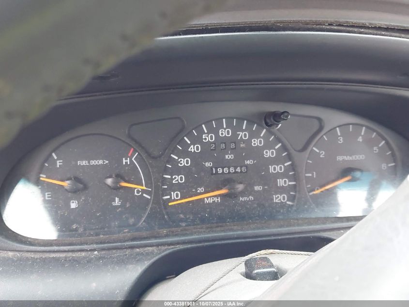 1998 Ford Taurus Se Comfort VIN: 1FAFP53S0WG125666 Lot: 43381901