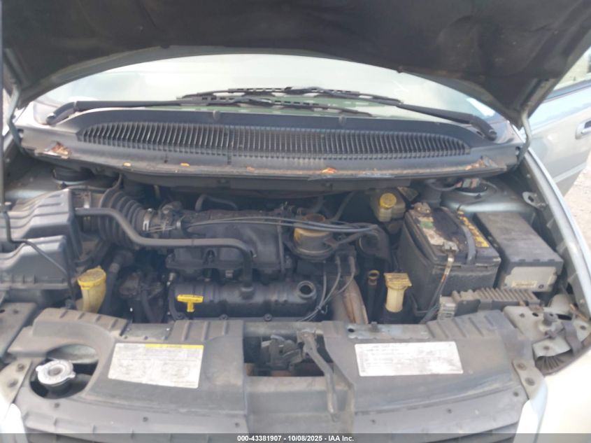 2003 Chrysler Town & Country Lx VIN: 2C4GP44343R342227 Lot: 43381907