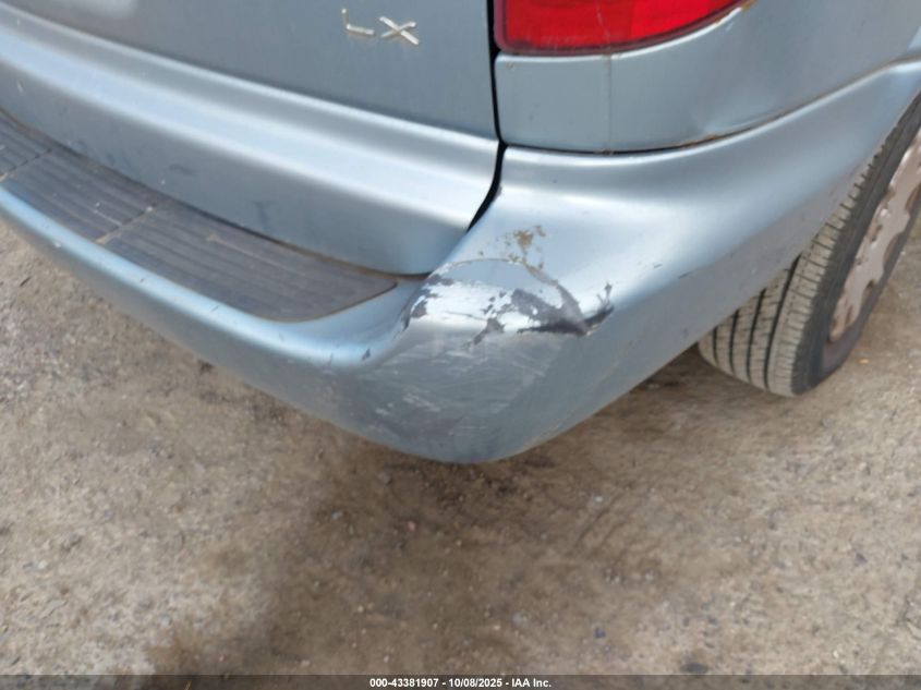 2003 Chrysler Town & Country Lx VIN: 2C4GP44343R342227 Lot: 43381907