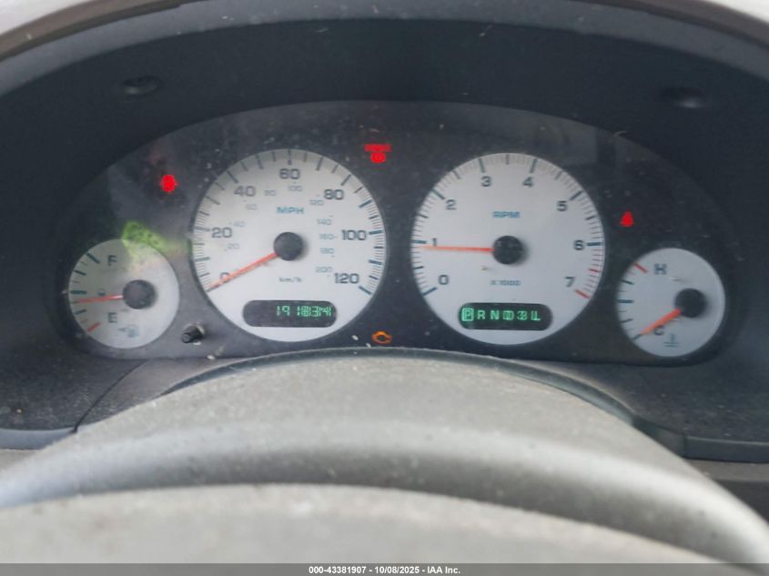 2003 Chrysler Town & Country Lx VIN: 2C4GP44343R342227 Lot: 43381907