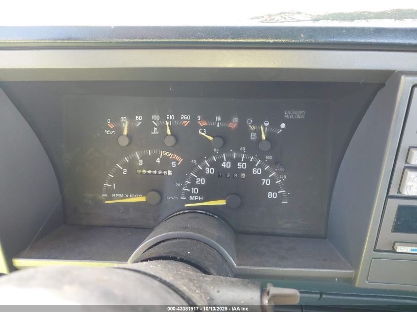 1992 Chevrolet Gmt-400 K1500 VIN: 1GCEK14Z5NE118070 Lot: 43381917