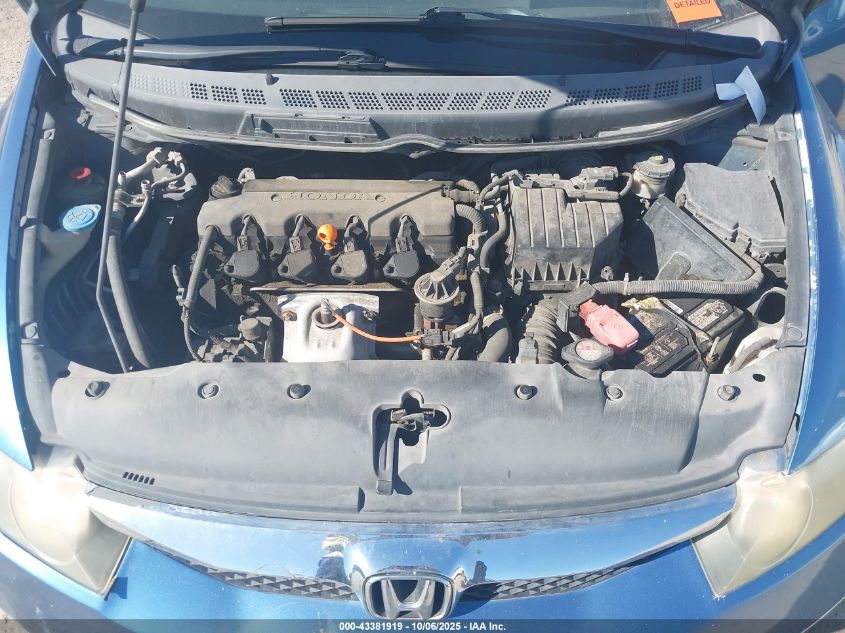 2009 Honda Civic Lx VIN: 2HGFA16589H350583 Lot: 43381919