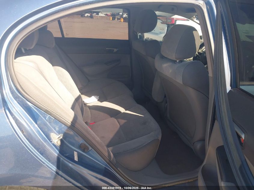 2009 Honda Civic Lx VIN: 2HGFA16589H350583 Lot: 43381919