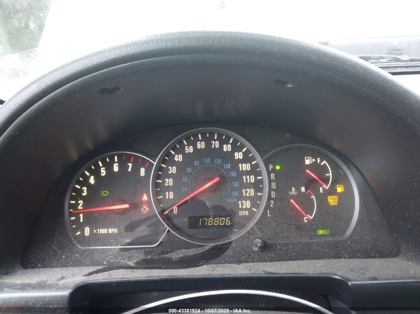 2003 Suzuki Xl-7 Ltd/Touring VIN: JS3TX92V834101260 Lot: 43381924