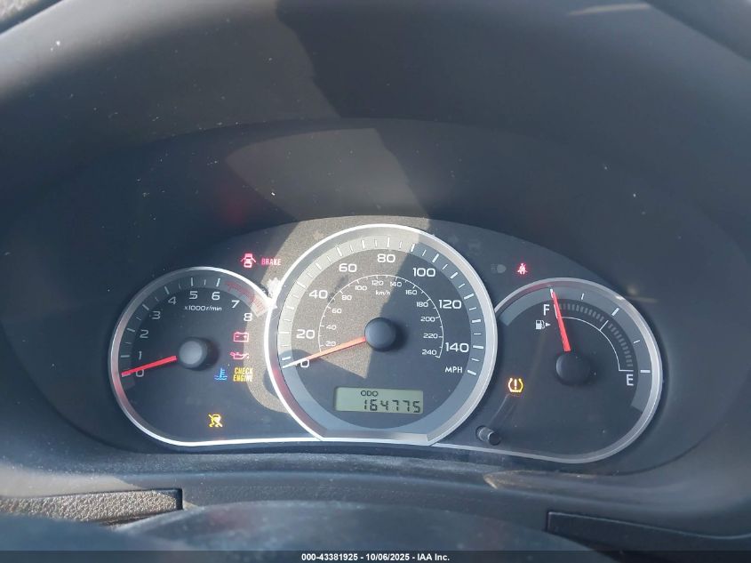 2009 Subaru Impreza Outback Sport VIN: JF1GH63659G825732 Lot: 43381925