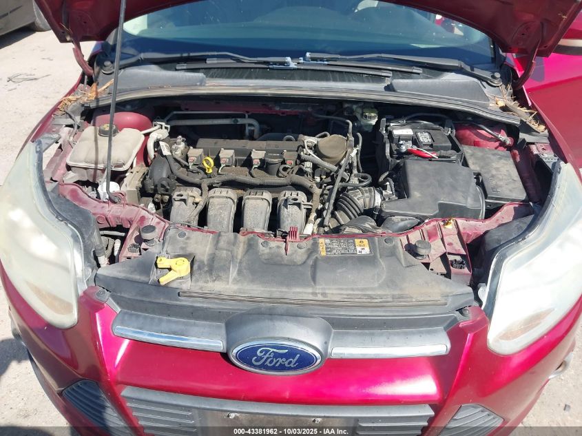 2014 Ford Focus Se VIN: 1FADP3F22EL296996 Lot: 43381962