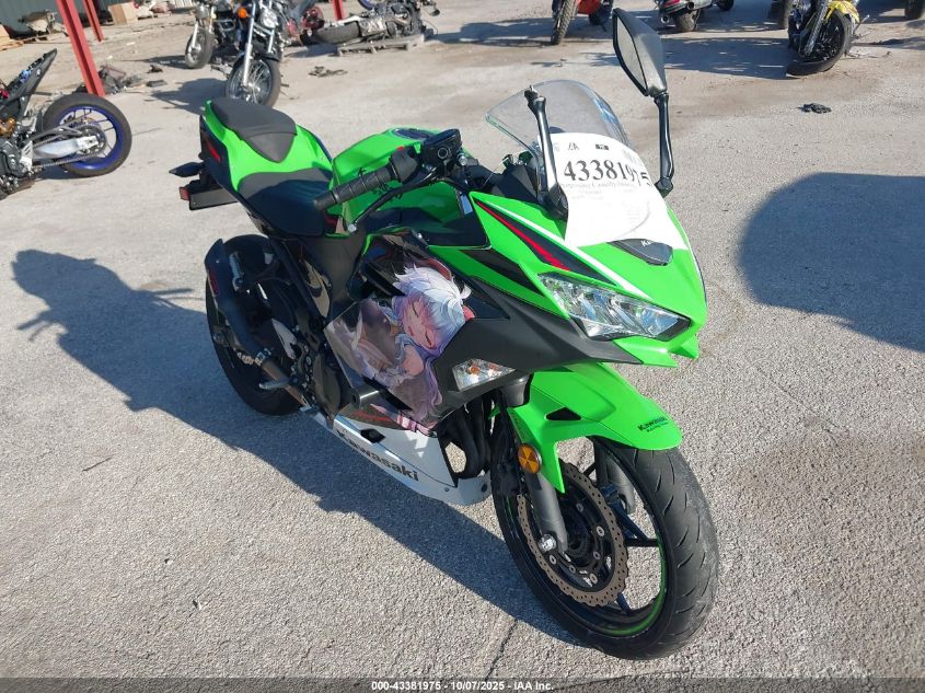 2022 Kawasaki Ex400 VIN: JKAEXKG1XNDAJ1189 Lot: 43381975