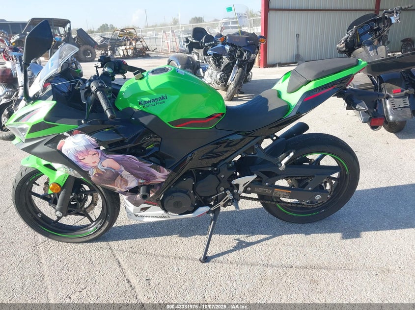 2022 Kawasaki Ex400 VIN: JKAEXKG1XNDAJ1189 Lot: 43381975
