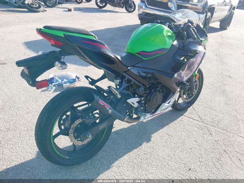2022 Kawasaki Ex400 VIN: JKAEXKG1XNDAJ1189 Lot: 43381975