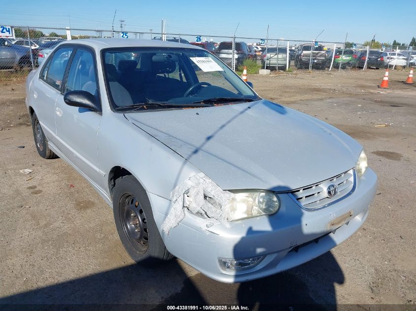 2002 Toyota Corolla S VIN: 1NXBR12E22Z626234 Lot: 43381991