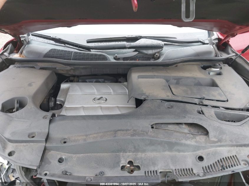 2011 Lexus Rx 350 VIN: 2T2BK1BA8BC116047 Lot: 43381994