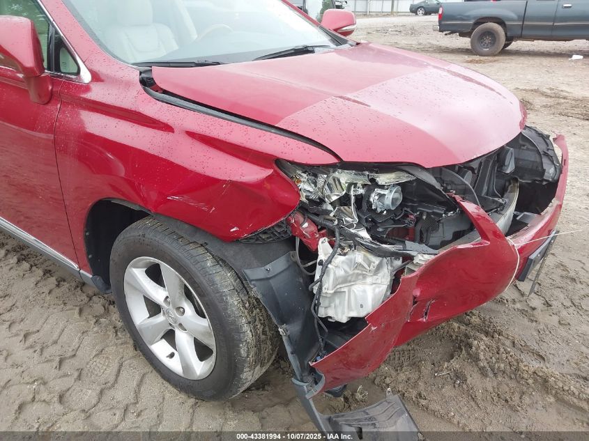 2011 Lexus Rx 350 VIN: 2T2BK1BA8BC116047 Lot: 43381994