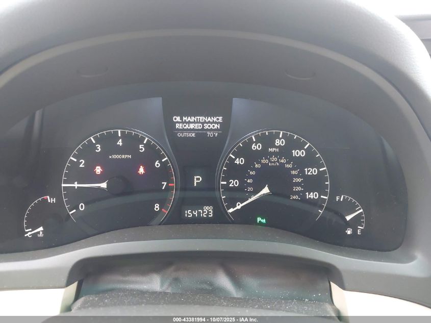 2011 Lexus Rx 350 VIN: 2T2BK1BA8BC116047 Lot: 43381994