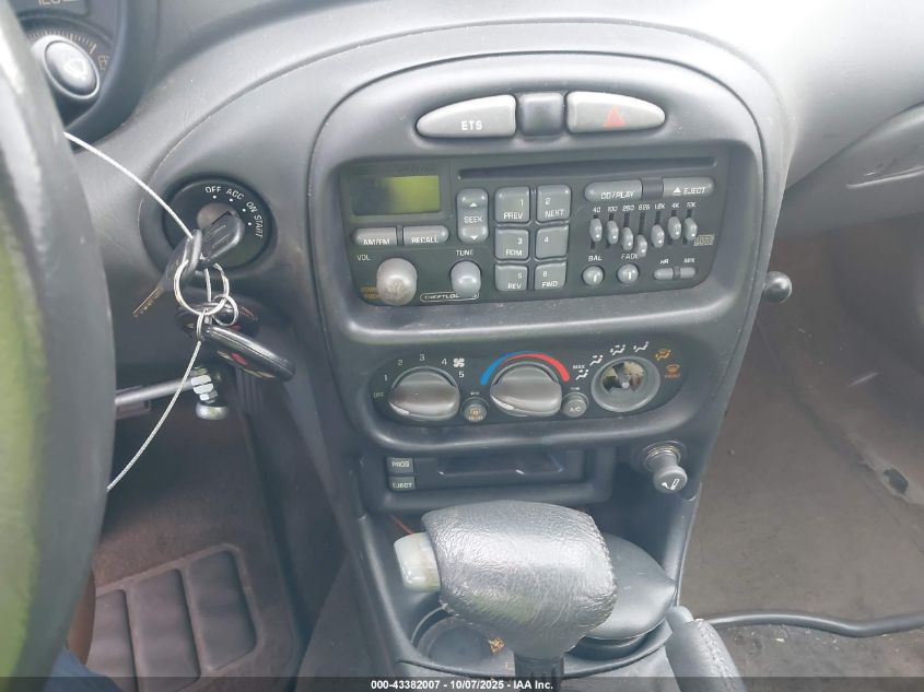 1999 Pontiac Grand Am Se2 VIN: 1G2NE12EXXM811642 Lot: 43382007