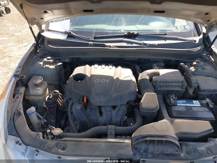 2011 Hyundai Sonata Gls VIN: 5NPEB4AC2BH034415 Lot: 43382038