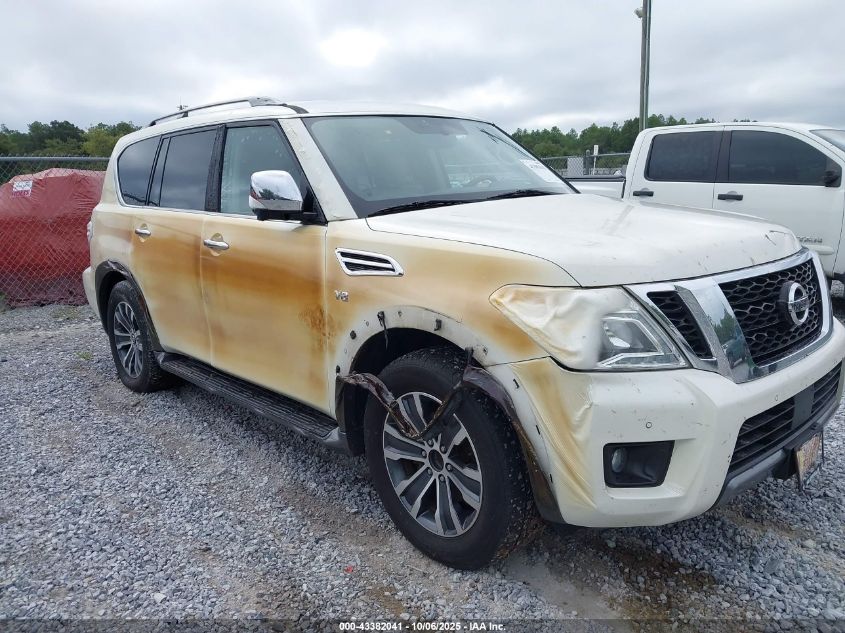 2019 Nissan Armada Sl VIN: JN8AY2ND0K9086014 Lot: 43382041
