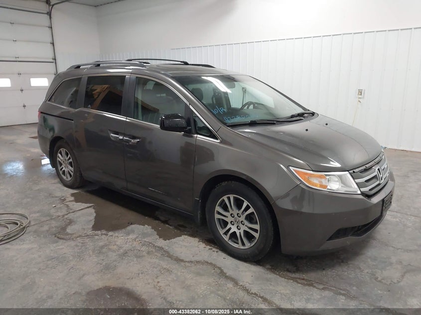 2013 HONDA ODYSSEY EX-L - 5FNRL5H60DB025332