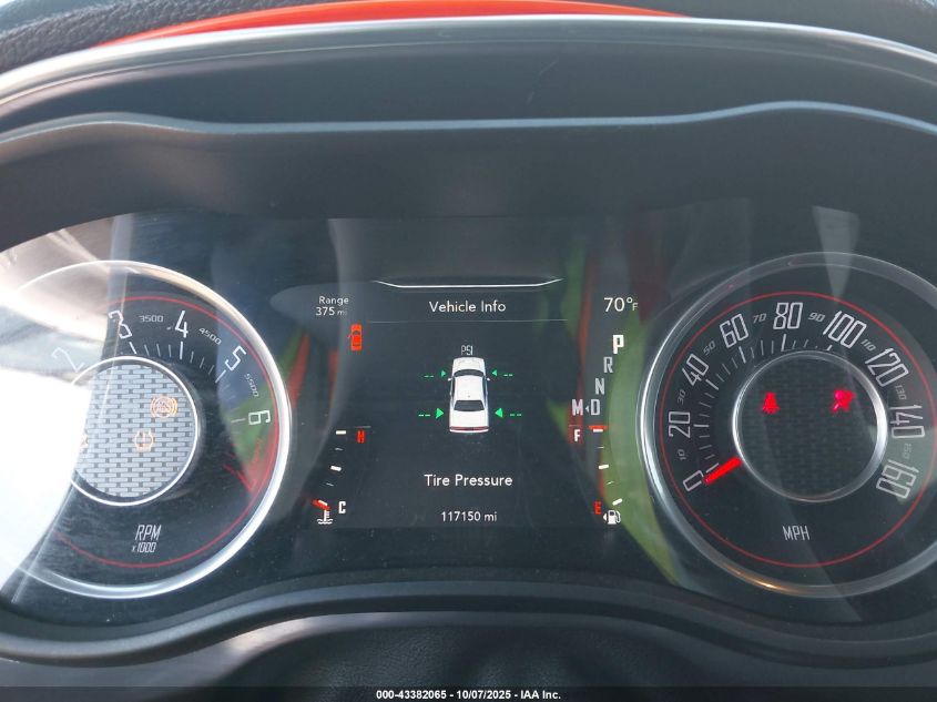 2015 Dodge Challenger Sxt VIN: 2C3CDZAG1FH860810 Lot: 43382065