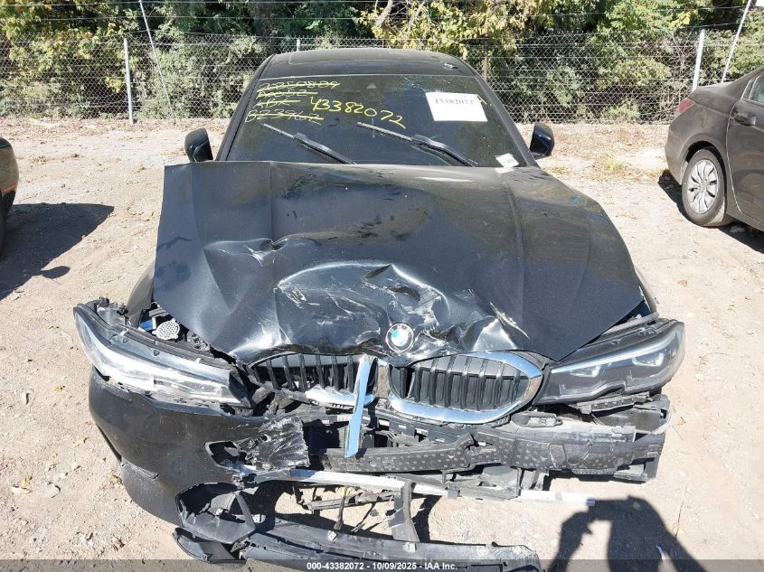 2020 BMW 330I xDrive VIN: 3MW5R7J0XL8B23962 Lot: 43382072