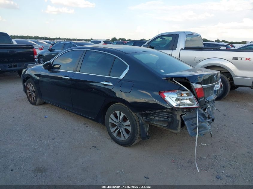 2015 Honda Accord Lx VIN: 1HGCR2F36FA202443 Lot: 43382081