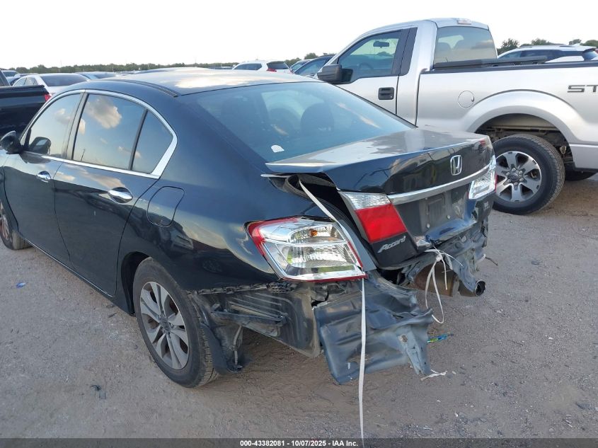 2015 Honda Accord Lx VIN: 1HGCR2F36FA202443 Lot: 43382081